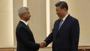 Read more about the article SCO meet: Jaishankar meets Chinese President Xi Jinping in Beijing; calls for ‘far-seeing approach’ in India-China ties