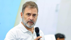 Read more about the article Bihar SIR: Rahul Gandhi repeats voter theft charge; asks if EC is now BJP’s ‘election chori’ branch