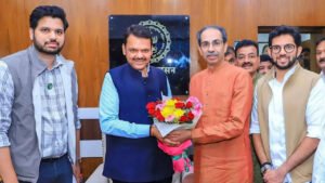 Read more about the article BJP-UBT reunion? Uddhav Thackeray meets Devendra Fadnavis day after CM’s ‘invite’; leaders hold 20-minute meeting