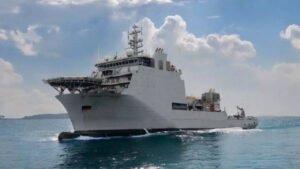 Read more about the article INS Nistar commissioned: India’s first indigenous deep-sea rescue ship; joins elite global club