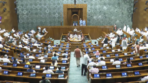 Read more about the article Lok Sabha adjourned within first 20 minutes: Ruckus in Parliament on first day of Monsoon session; oppn MPs raise slogans