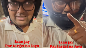 Read more about the article ‘I’m a waterproof person, guys’: Salesman’s rain-soaked video goes viral; internet slams ‘toxic’ work culture