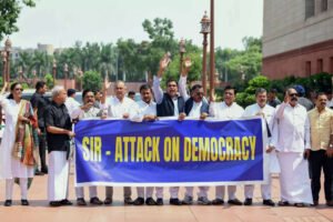 Read more about the article Showdown over Bihar SIR: Oppn unites to raise pitch; JD(U) sends notice to MP who said EC move will raise questions on 2024 LS verdict