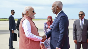 Read more about the article PM in Maldives: PM Modi, President Muizzu hold talks; eye reset of ties after ‘India Out’ row