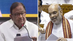 Read more about the article ‘We have proof’: Amit Shah slams Chidambaram’s ‘homegrown’ terrorists remark; asks whom does he want to save?