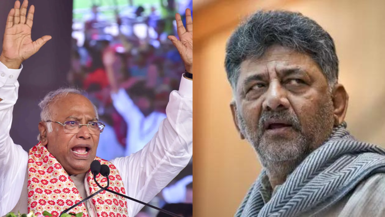 You are currently viewing ‘Nothing wrong in conveying emotions’: Shivakumar defends Kharge’s ‘overlooked for CM’ remark; but cautions against public expression