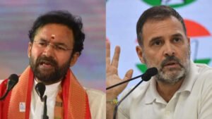 Read more about the article ‘Pathetic and vile’: Kishan Reddy slams Rahul Gandhi over remarks on Arun Jaitley, says late FM died before farm laws; demands apology