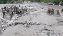 Read more about the article Drone visuals show Uttarakhand’s Dharali flattened after cloudburst, mudslide: Crushed homes, buried roads, and destroyed buildings; watch