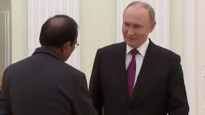 Read more about the article Ajit Doval meets Putin: Amid tension with US, NSA holds talks with Russian President; Kremlin posts video