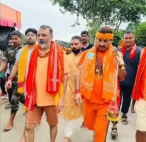Read more about the article ‘I will surrender’: BJP MP Nishikant Dubey after FIR filed over ‘forcible’ temple entry; ‘booked for performing puja’