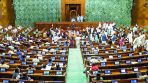 Read more about the article Monsoon session: Parliament proceedings washed out again amid opposition stir