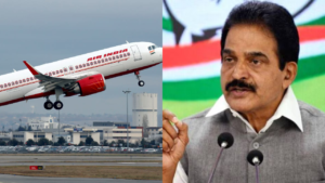Read more about the article ‘Harrowing journey’: Air India flight with K C Venugopal makes emergency diversion; Trivandrum–Delhi flight lands in Chennai