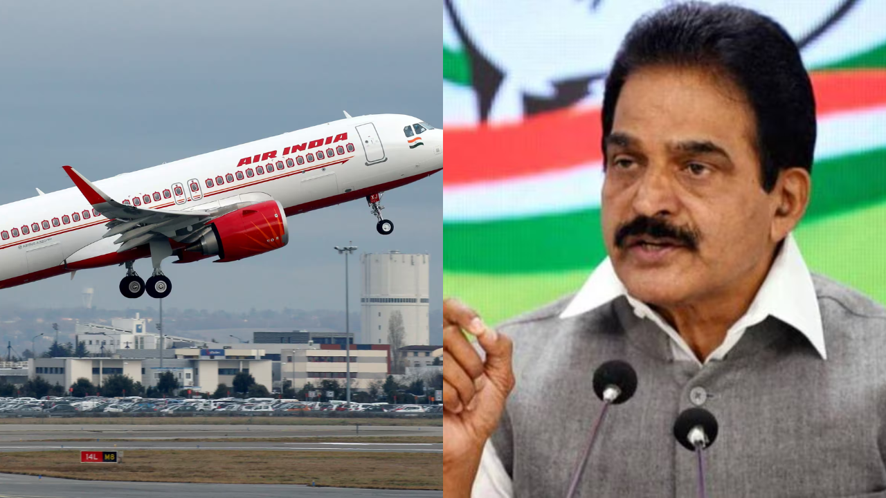 You are currently viewing ‘Harrowing journey’: Air India flight with K C Venugopal makes emergency diversion; Trivandrum–Delhi flight lands in Chennai