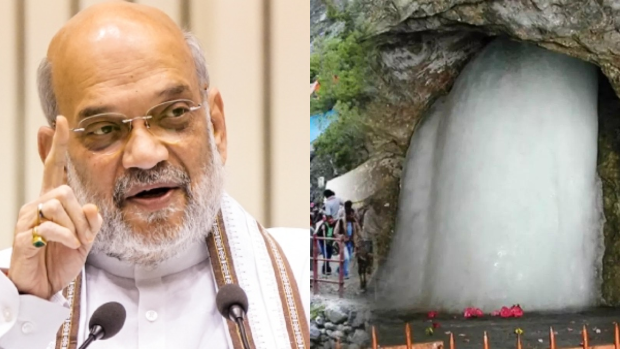 You are currently viewing Amit Shah praises security forces for conduct of smooth Amarnath Yatra