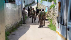 Read more about the article Raids at JKLF chief’s home over 1990 murder of Pandit woman