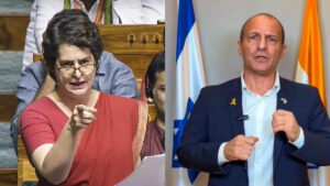 Read more about the article Congress rallies behind Priyanka Gandhi: Party leaders slam Israeli envoy’s ‘undiplomatic’ attack; call remarks an affront to democracy
