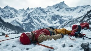 Read more about the article Chinese man dies on K2 descent: Climber hit by falling rocks; had joined 29 others at summit a day ago