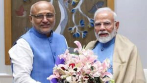Read more about the article Vice-presidential elections: Maharashtra governor Radhakrishnan is NDA’s pick; INDIA bloc likely discuss its candidate today