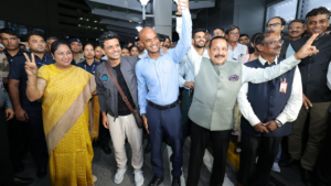 Read more about the article After historic ISS mission, Shubhanshu Shukla gets red-carpet welcome in Delhi, to meet PM; LS will hold special discussion on him today