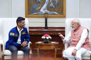 Read more about the article How ‘India’s secrets’ helped Shubhanshu Shukla in space: Astronaut shares experience with PM Modi – Watch