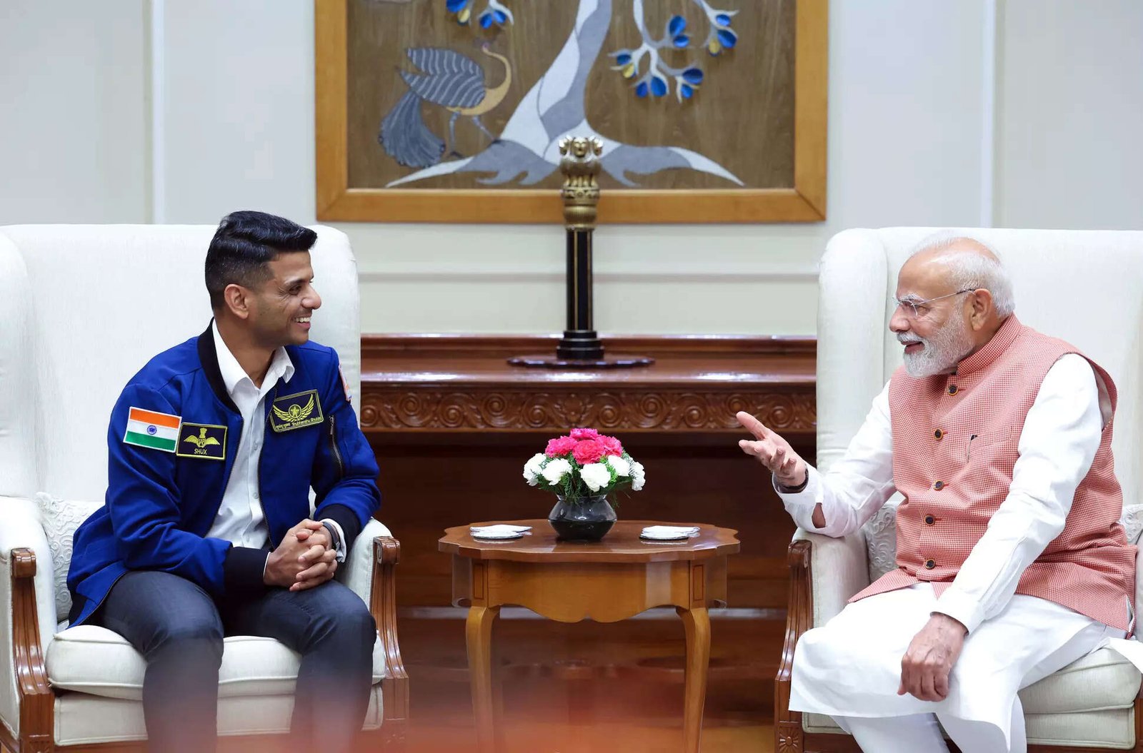 You are currently viewing How ‘India’s secrets’ helped Shubhanshu Shukla in space: Astronaut shares experience with PM Modi – Watch