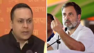 Read more about the article ‘Ghuspaithiya Bachao Yatra’: BJP targets Rahul’s ‘Voter Adhikar Yatra’; seeks apology after Psephologist deletes Maharashtra elections data