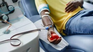 Read more about the article Blood collection exceeded need in 2024-25, govt declares in RS