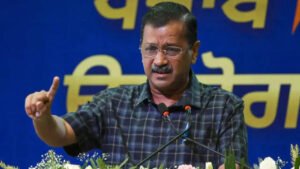 Read more about the article ‘What about those inducting criminals’: Kejriwal targets Amit Shah; cites own ‘160 days jail govt’