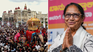 Read more about the article Mysuru Dasara inauguration row: BJP says Banu Mushtaq’s ‘faith uncertain’; minister hits back