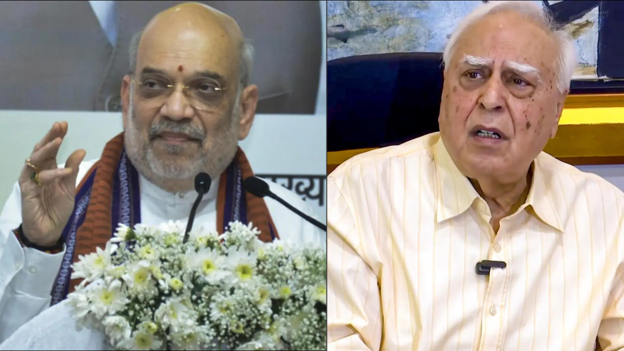 You are currently viewing Bills on removal of ‘tainted’ netas: Kapil Sibal counters Amit Shah’s ‘morality pitch’; ‘Has any BJP minister been arrested?’