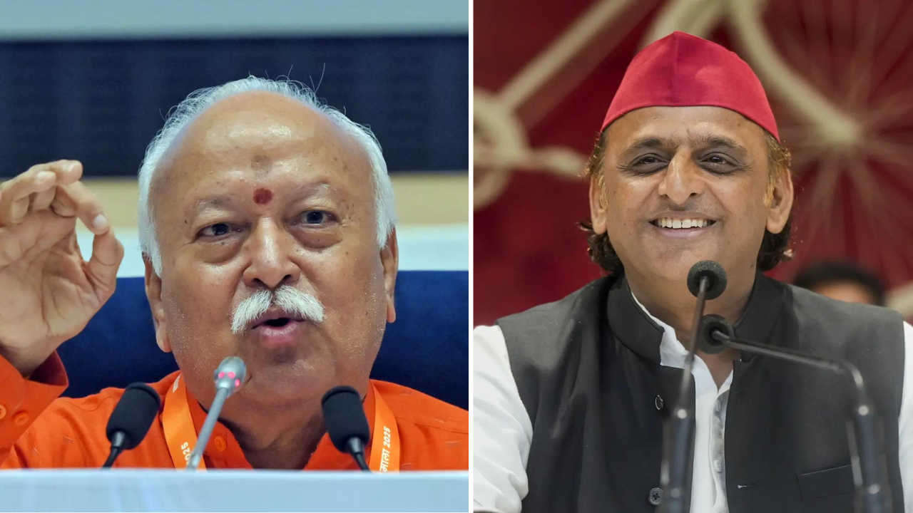 You are currently viewing ‘After Awadh, now Magadh’: Akhilesh Yadav jabs BJP at Rahul Gandhi’s Bihar rally; slams RSS