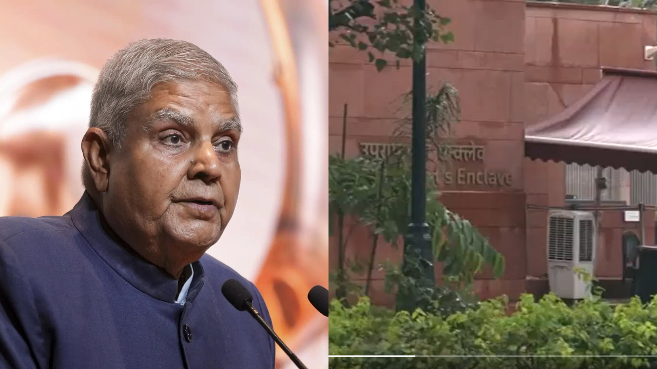 Read more about the article Jagdeep Dhankhar vacates VP residence; shifts to private farmhouse – what about his official house?