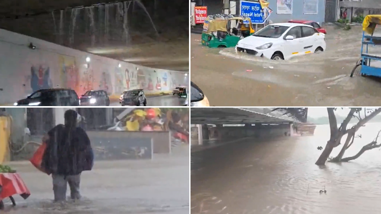 Read more about the article Delhi-NCR rain havoc: Flood alert issued; roads waterlogged, monster traffic jams – top developments