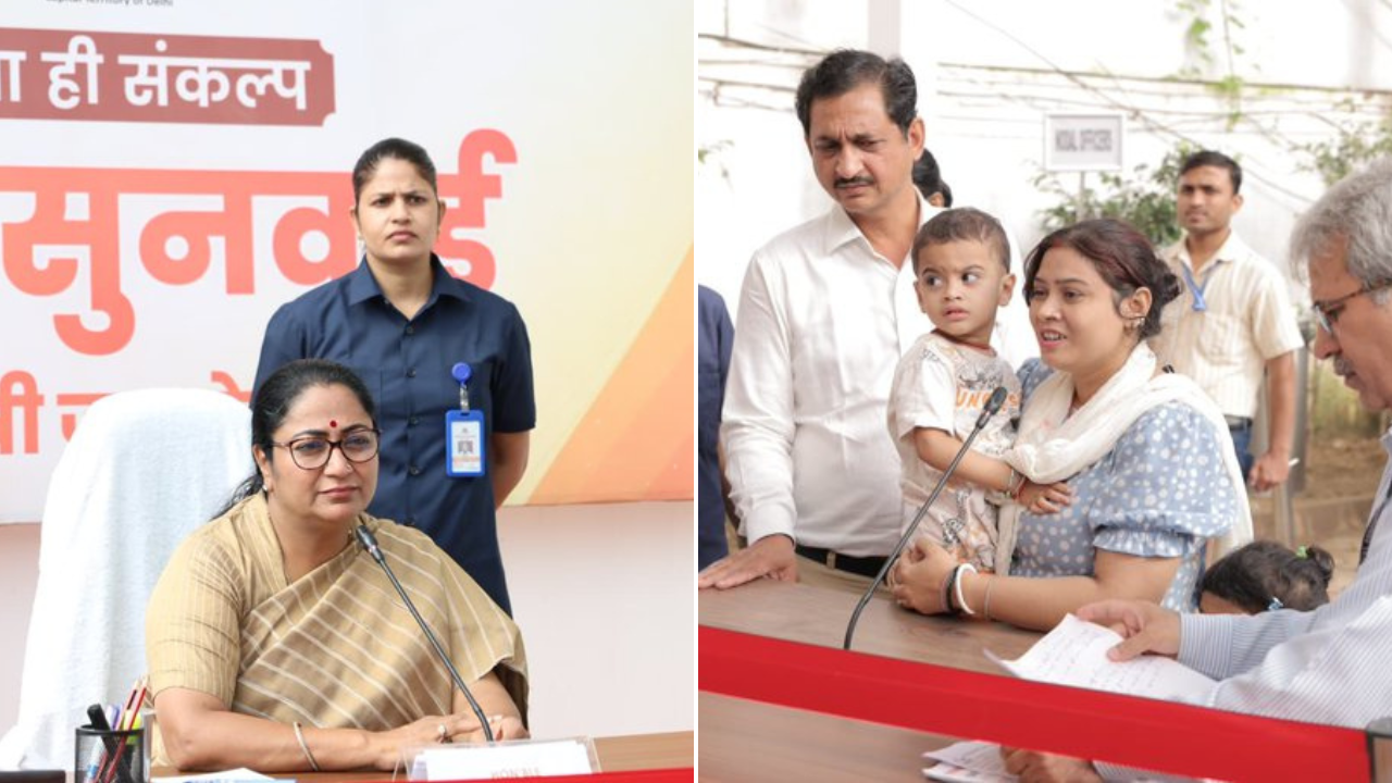 You are currently viewing Delhi Jan Sunwai: CM Rekha Gupta holds first programme after attack; police rings, CCTVs & more