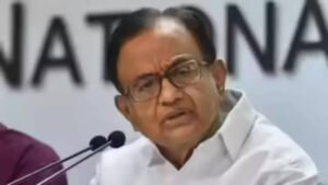 Read more about the article Chidambaram hits out at CEC