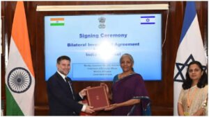 Read more about the article India, Israel sign treaty to boost trade, mutual investments