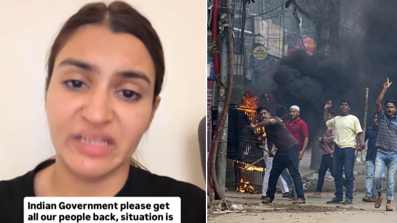 You are currently viewing ‘Not even sparing tourists’: Indian woman in Nepal cries for help; claims her entire hotel torched – video